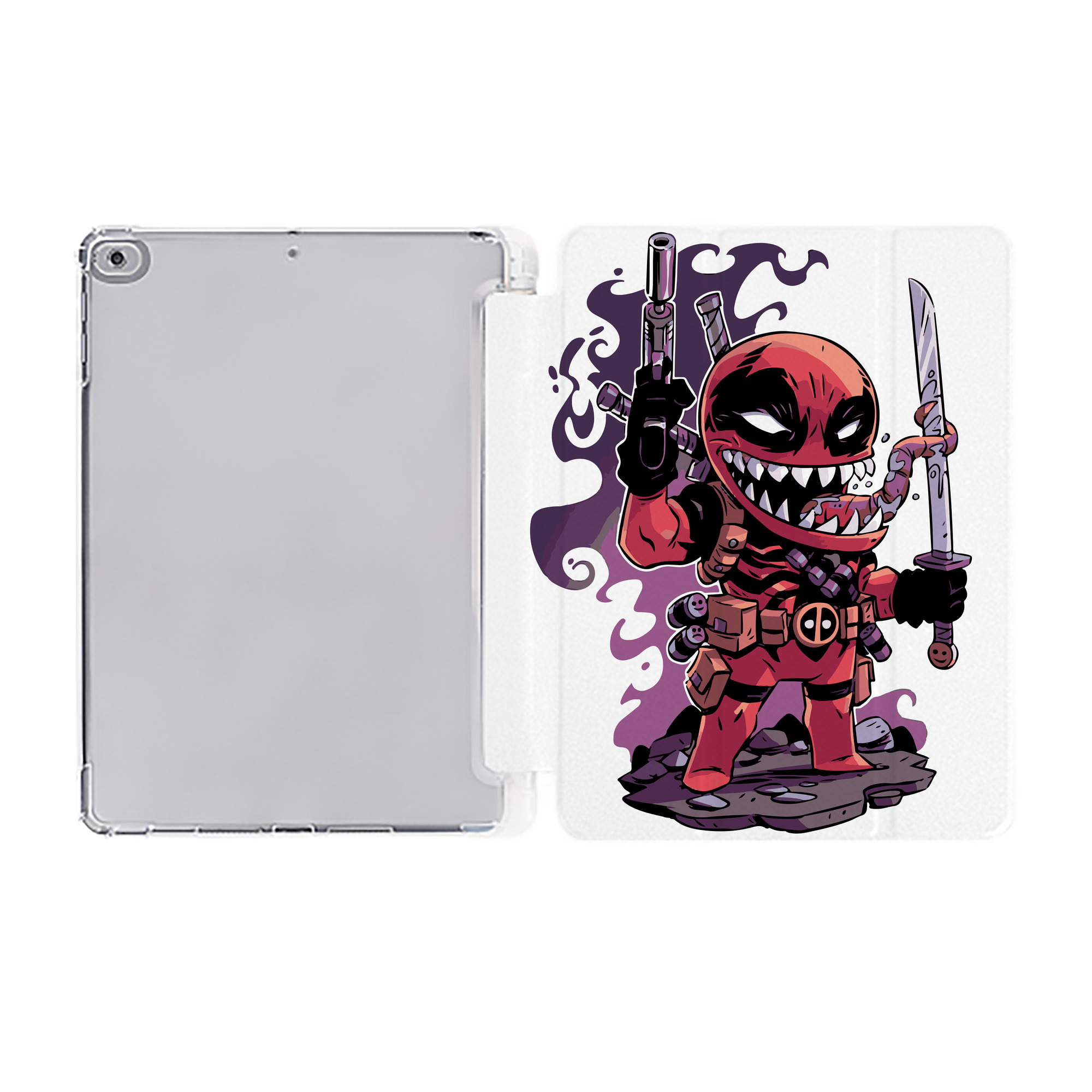 （画像用） アベンジャーズ The Avengers IPad ケース ペン収納付き 三つ折りスタンド PUレザー×シリコン 対応機種9.5/10.5/10.9インチ